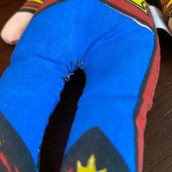 Vintage Commonwealth Flat Plush Toy Soldier Nutcracker 346 Questor Education - Picture 7 of 11